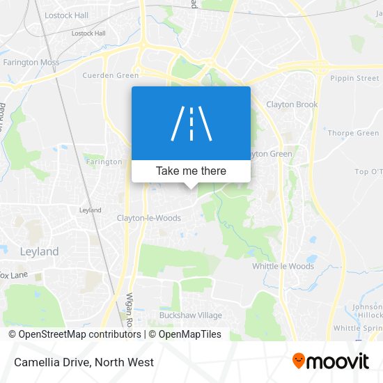 Camellia Drive map