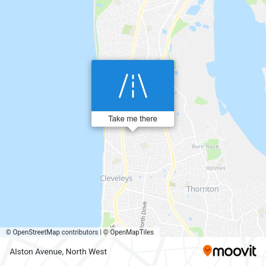 Alston Avenue map