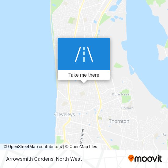 Arrowsmith Gardens map