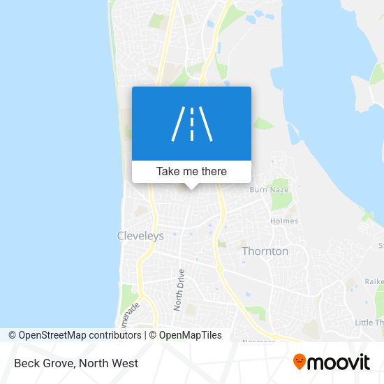 Beck Grove map