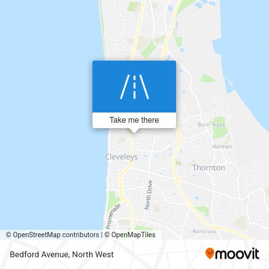 Bedford Avenue map