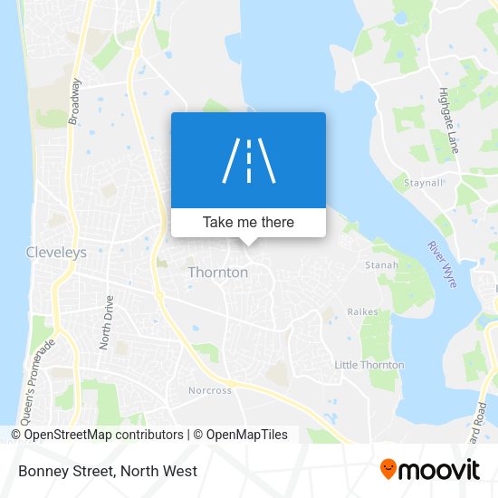 Bonney Street map