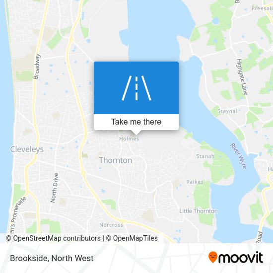 Brookside map