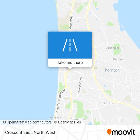 Crescent East map