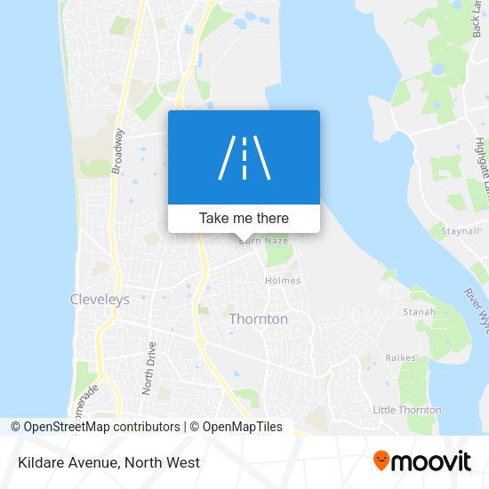 Kildare Avenue map