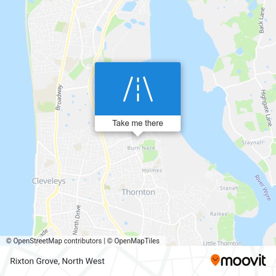 Rixton Grove map