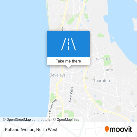 Rutland Avenue map