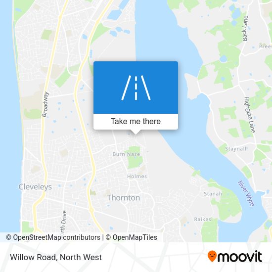 Willow Road map