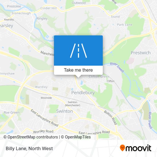 Billy Lane map