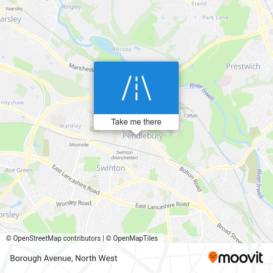 Borough Avenue map