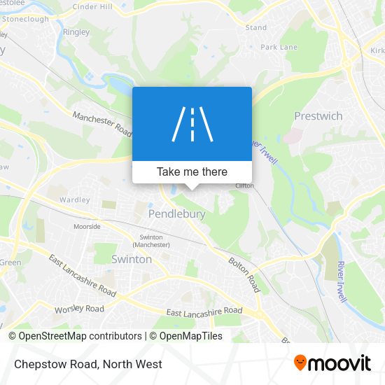 Chepstow Road map