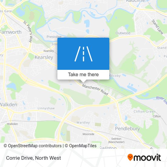 Corrie Drive map