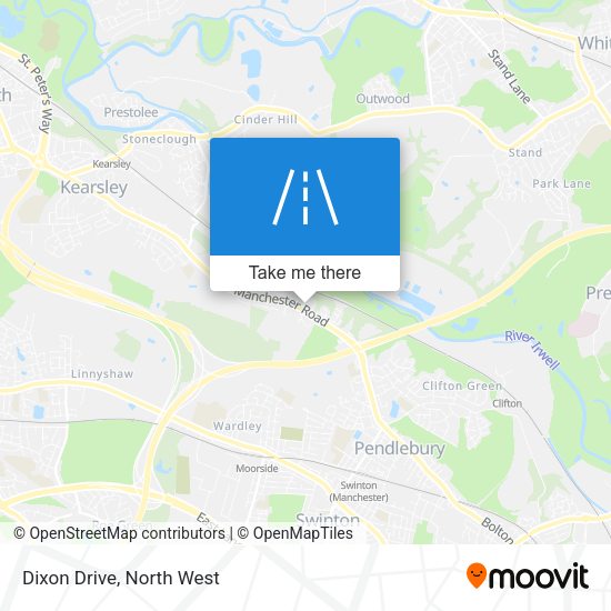 Dixon Drive map