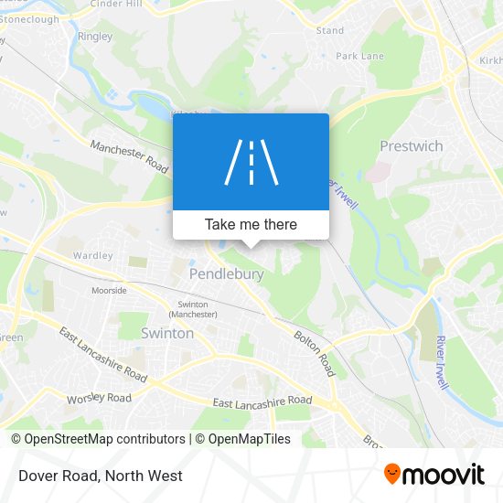 Dover Road map