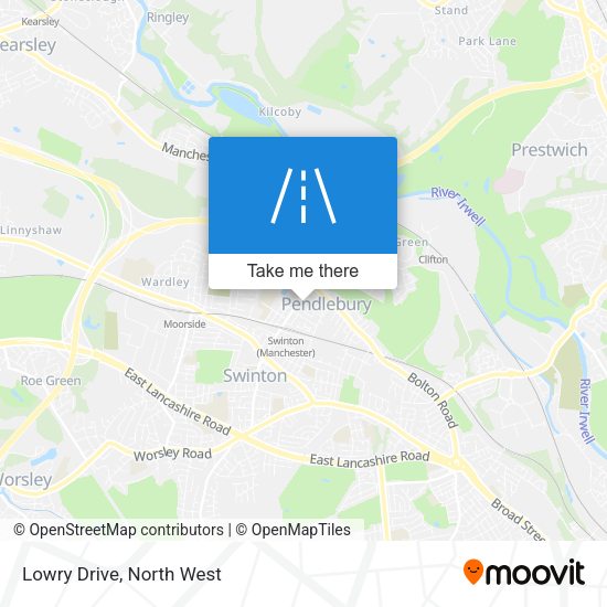Lowry Drive map