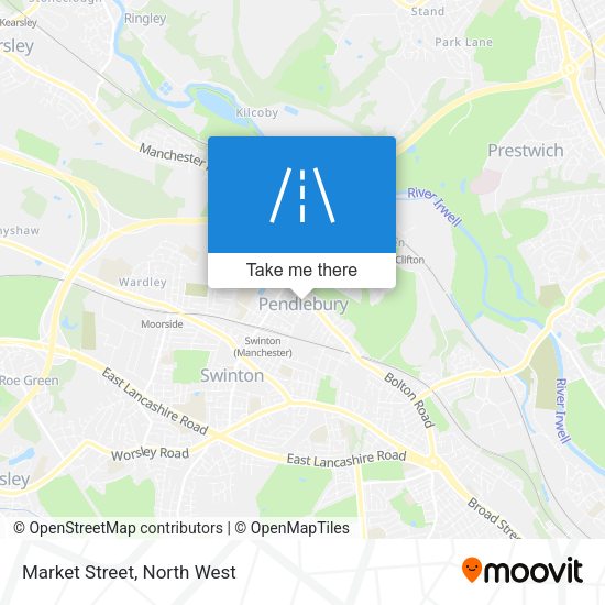 Market Street map