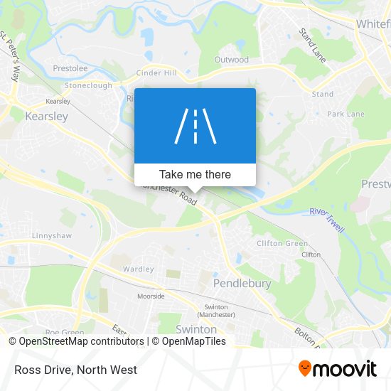 Ross Drive map