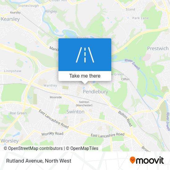 Rutland Avenue map