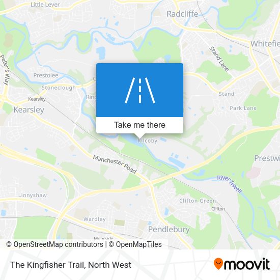 The Kingfisher Trail map
