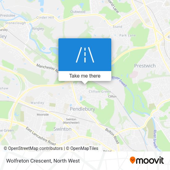 Wolfreton Crescent map