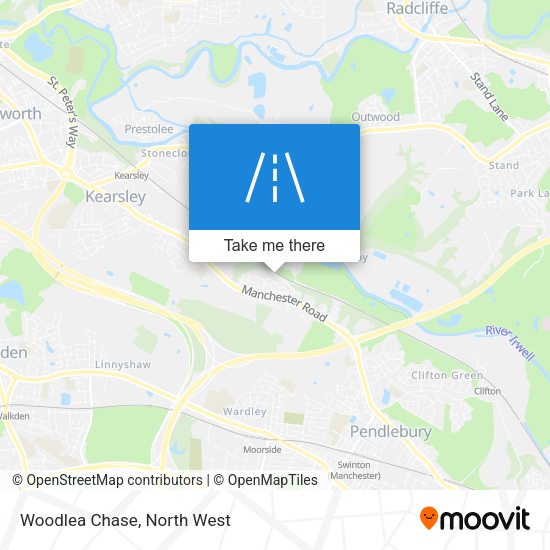Woodlea Chase map