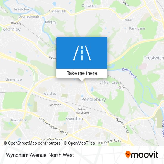 Wyndham Avenue map