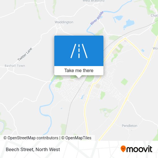 Beech Street map
