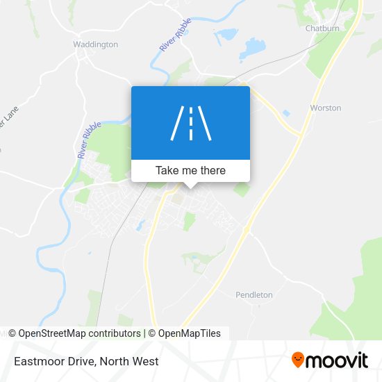 Eastmoor Drive map