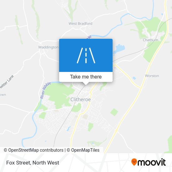 Fox Street map