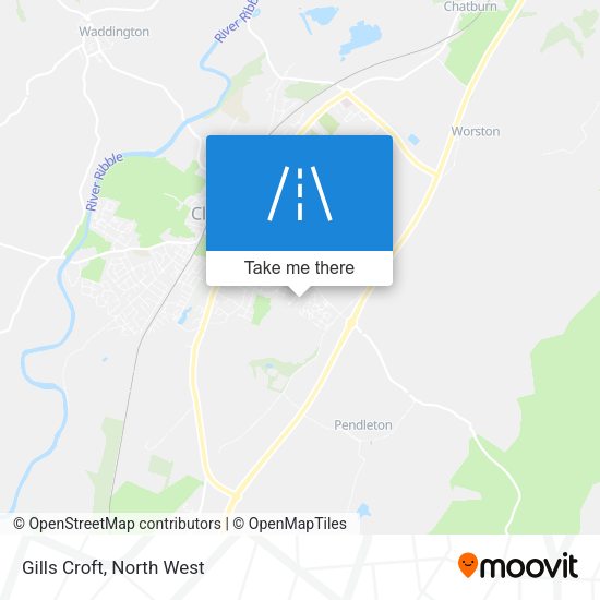 Gills Croft map