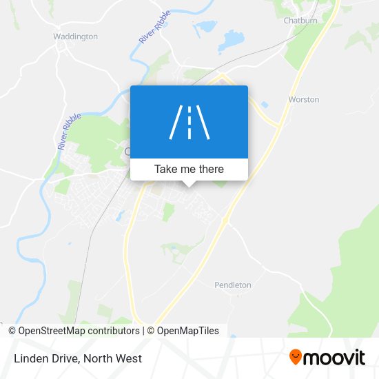 Linden Drive map