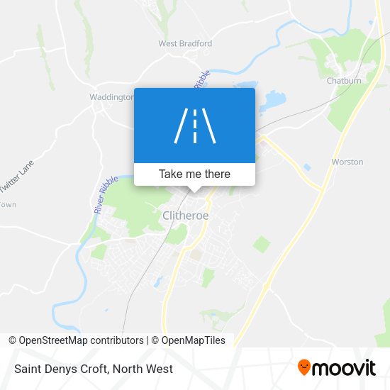 Saint Denys Croft map