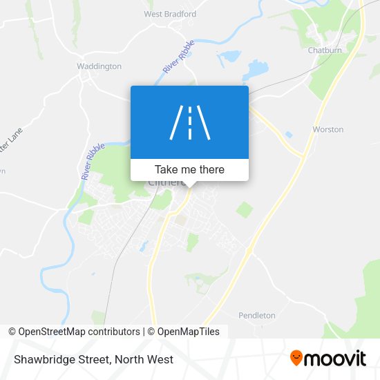 Shawbridge Street map
