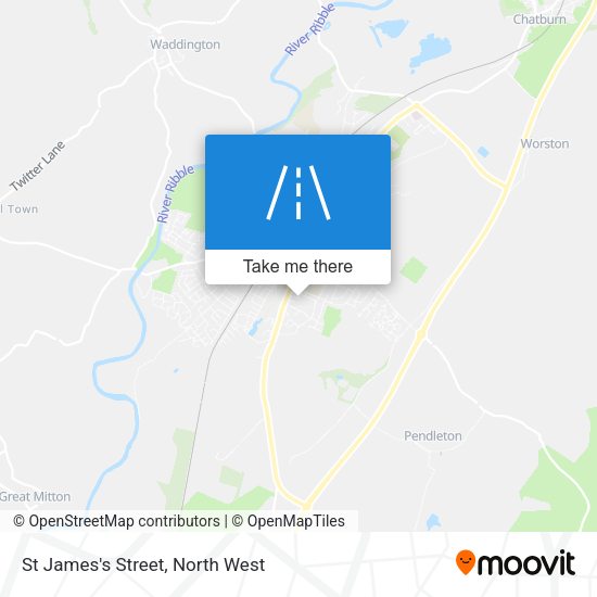 St James's Street map