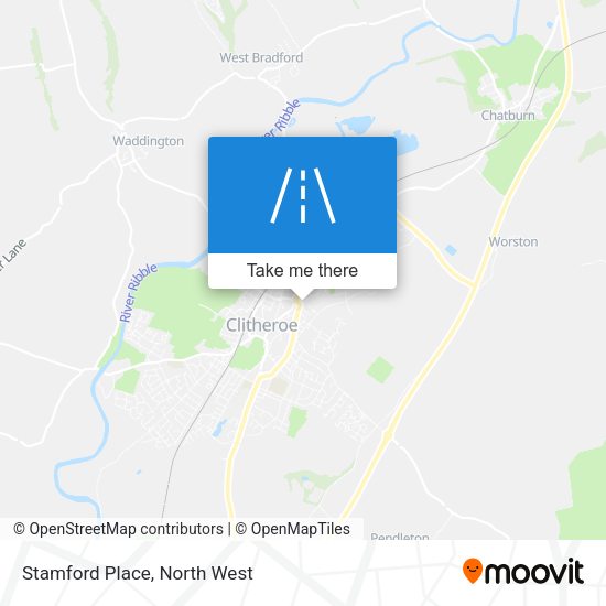 Stamford Place map