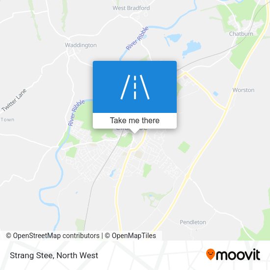 Strang Stee map