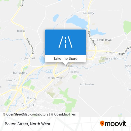 Bolton Street map