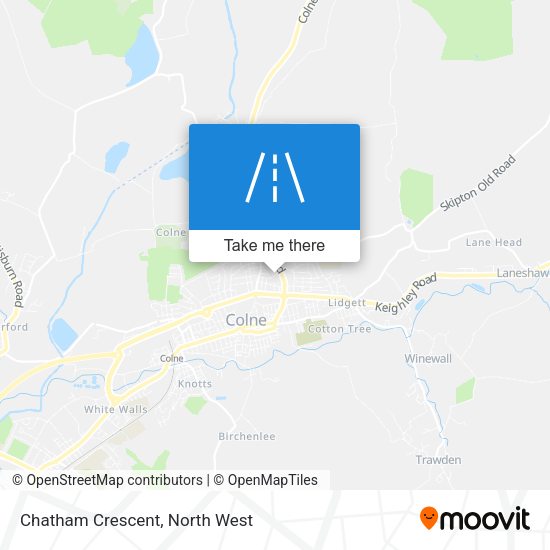 Chatham Crescent map
