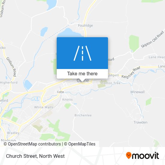 Church Street map