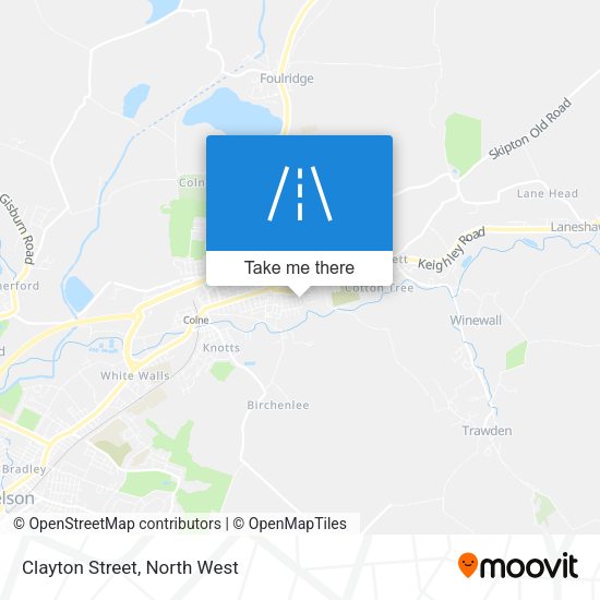Clayton Street map