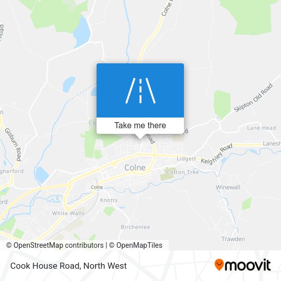 Cook House Road map