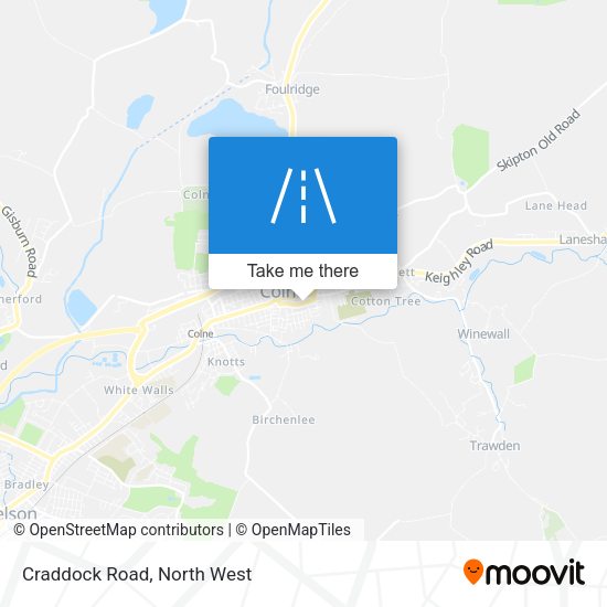 Craddock Road map