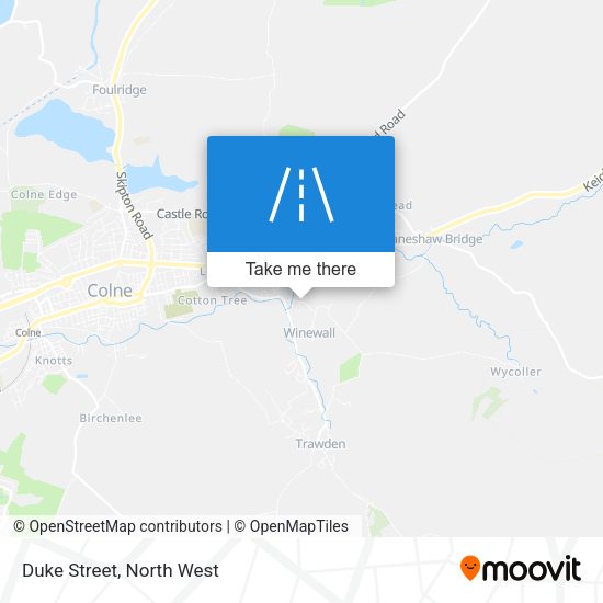 Duke Street map