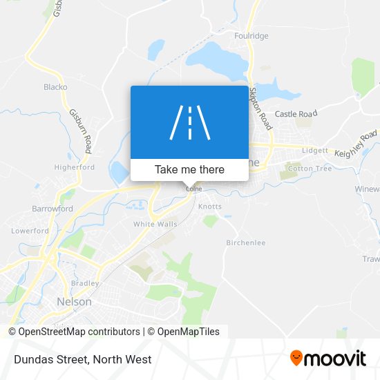 Dundas Street map