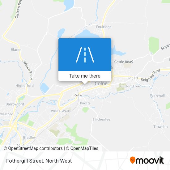 Fothergill Street map