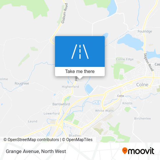 Grange Avenue map