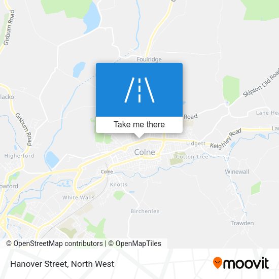 Hanover Street map