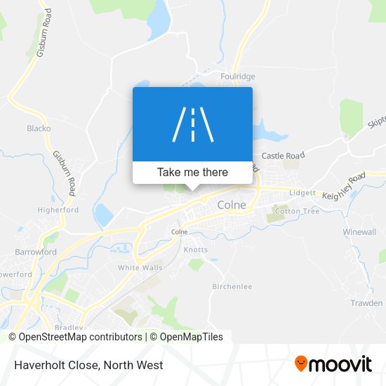 Haverholt Close map
