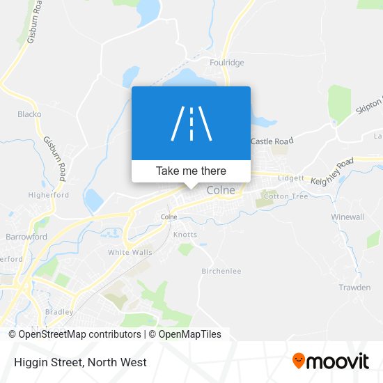 Higgin Street map