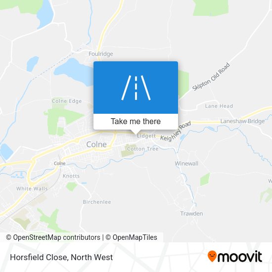 Horsfield Close map